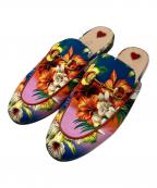 GUCCIグッチ）の古着「ホースビットミュール」｜ブルー