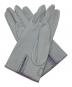 HERMES (エルメス) レザーグローブ ライトグレー サイズ:不明：8000円