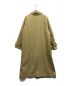 SLOBE IENA (スローブ イエナ) SUPER100 ステンカラーコート イエロー サイズ:38：3000円