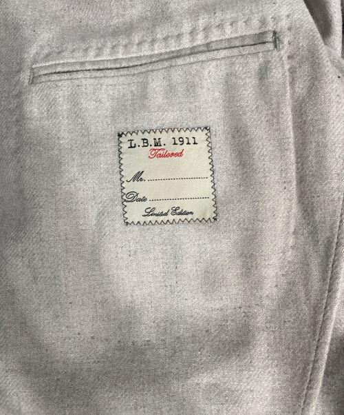 L.B.M.1911（エルビーエム1911）L.B.M.1911 (エルビーエム1911) テーラードジャケット グレー サイズ:50の古着・服飾アイテム