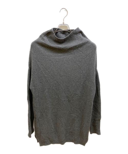RICK OWENS（リックオウエンス）RICK OWENS (リックオウエンス) カシミヤニット グレー サイズ:Mの古着・服飾アイテム