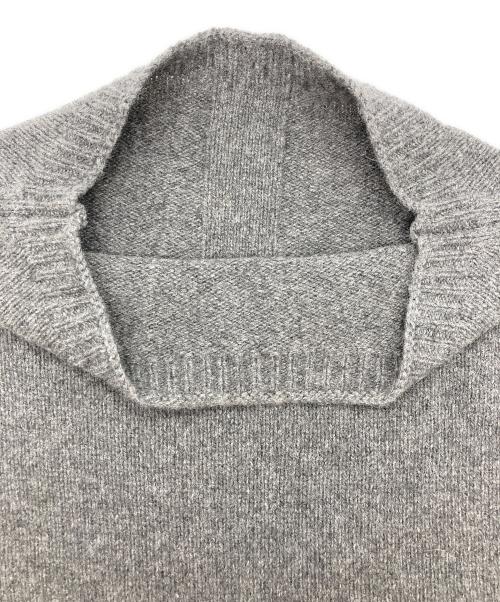 RICK OWENS（リックオウエンス）RICK OWENS (リックオウエンス) カシミヤニット グレー サイズ:Mの古着・服飾アイテム