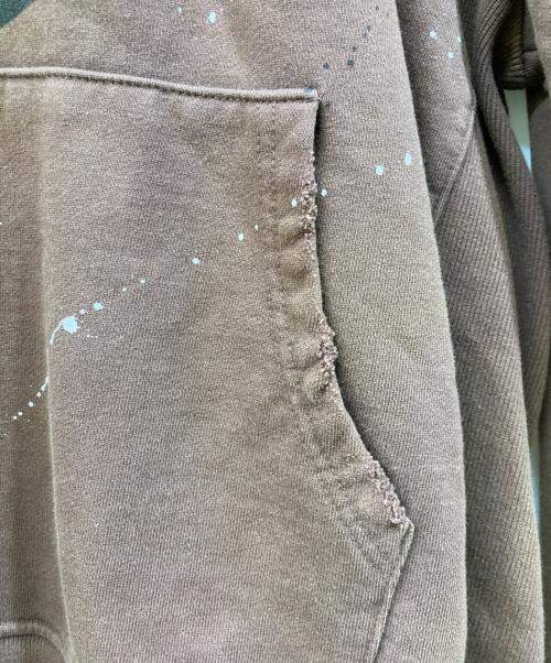 SOMEIT（サミット）SOMEIT (サミット) K.O.K VINTAG HOODIE ブラウン サイズ:XLの古着・服飾アイテム