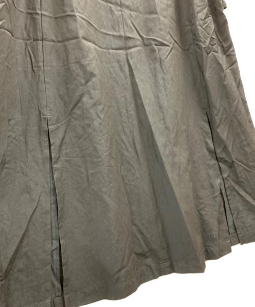 iki（イキ）iki (イキ) iki　キュプラコットンスリットワンピース ブラック サイズ:FREEの古着・服飾アイテム