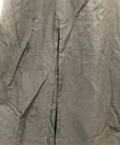 iki（イキ）iki (イキ) iki　キュプラコットンスリットワンピース ブラック サイズ:FREEの古着・服飾アイテム