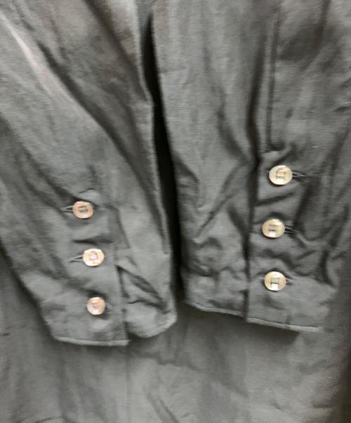 iki（イキ）iki (イキ) iki　キュプラコットンスリットワンピース ブラック サイズ:FREEの古着・服飾アイテム