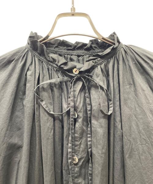 Whim Gazette（ウィムガゼット）Whim Gazette (ウィムガゼット) ボリュームブラウス ブラック サイズ:FREEの古着・服飾アイテム