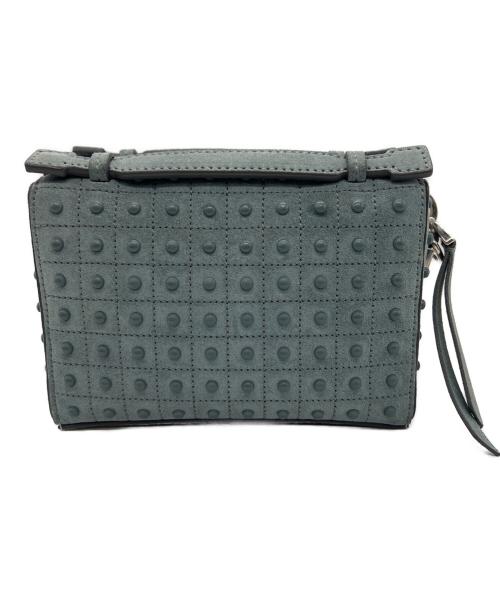 TOD'S（トッズ）TOD'S (トッズ) ゴンミーニショルダーバッグ ブルーの古着・服飾アイテム