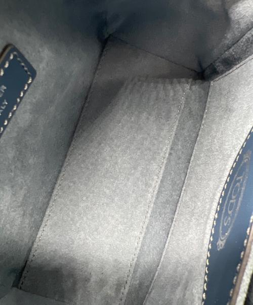 TOD'S（トッズ）TOD'S (トッズ) ゴンミーニショルダーバッグ ブルーの古着・服飾アイテム