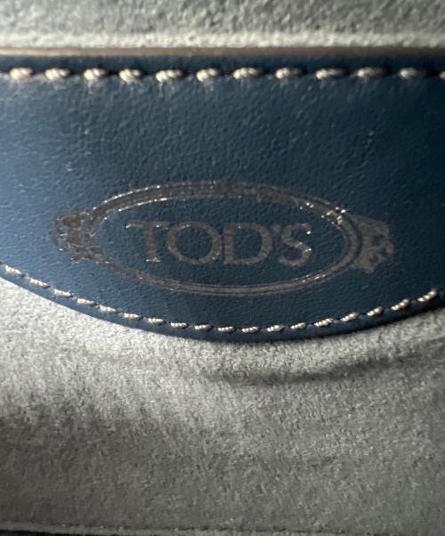 TOD'S（トッズ）TOD'S (トッズ) ゴンミーニショルダーバッグ ブルーの古着・服飾アイテム