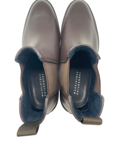 MACKINTOSH PHILOSOPHY（マッキントッシュ フィロソフィー）MACKINTOSH PHILOSOPHY (マッキントッシュフィロソフィー) レインブーツ ブラウン サイズ:Sの古着・服飾アイテム