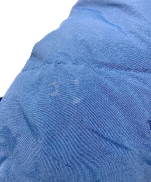 LEFLAH（レフラー）LEFLAH (レフラー) ダブルジップダウンジャケット ブルー×グレー サイズ:XLの古着・服飾アイテム