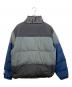 LEFLAH (レフラー) ダブルジップダウンジャケット ブルー×グレー サイズ:XL：10000円