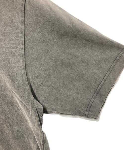 Acne studios（アクネ ストゥディオス）Acne studios (アクネ ストゥディオス) ラバーロゴパッチ クルーネックTシャツ グレー サイズ:XSの古着・服飾アイテム