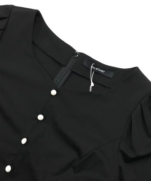 JILL STUART（ジルスチュアート）JILL STUART (ジルスチュアート) レーヨンジャージーペンシルドレス ブラック サイズ:2の古着・服飾アイテム