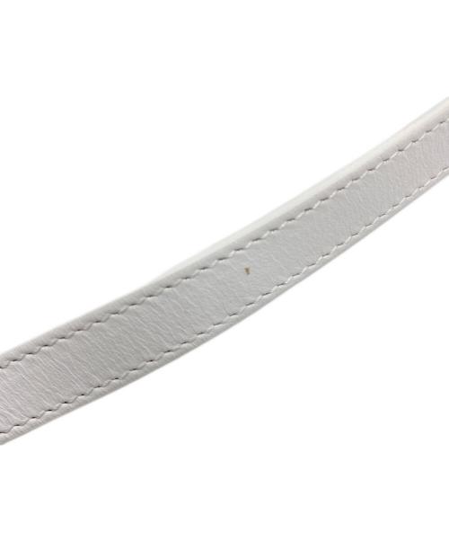 michino（ミチノ）michino (ミチノ) サリューピガルバッグスモール ホワイトの古着・服飾アイテム