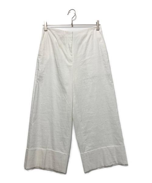 theory（セオリー）theory (セオリー) Good Crunch W Cuff Pant C ホワイト サイズ:２の古着・服飾アイテム