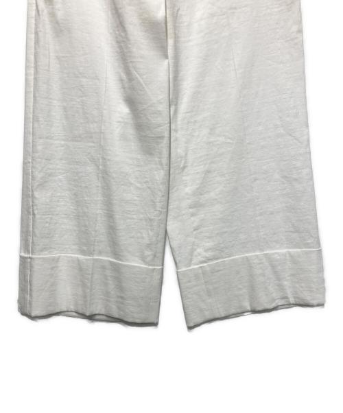 theory（セオリー）theory (セオリー) Good Crunch W Cuff Pant C ホワイト サイズ:２の古着・服飾アイテム