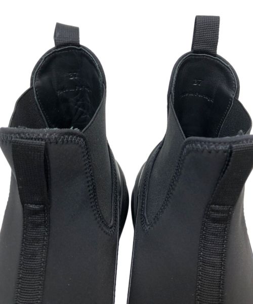 theory（セオリー）theory (セオリー) チェルシーブーツ/ショートブーツ/サイドゴアブーツ ブラック サイズ:37の古着・服飾アイテム