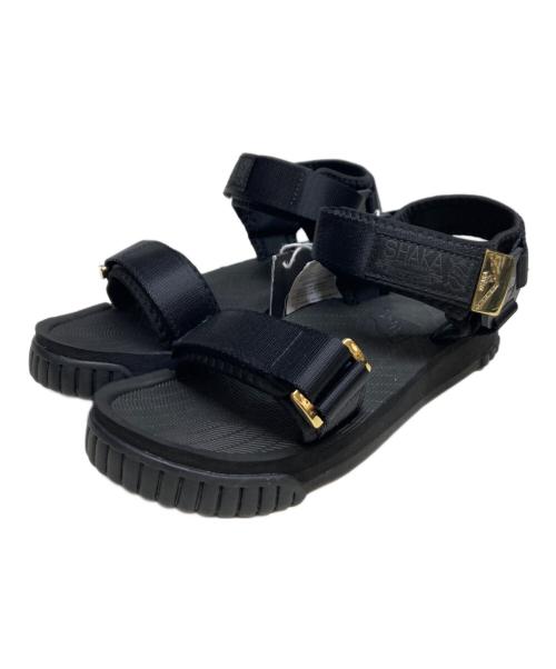 shaka（シャカ）SHAKA (シャカ) URBAN RESEARCH (アーバンリサーチ) NEOBUNGY ブラック サイズ:23cm 未使用品の古着・服飾アイテム