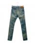 RRL (ダブルアールエル) ダメージ加工デニムパンツ インディゴ サイズ:SIZE 63.5cm (W25)：5000円