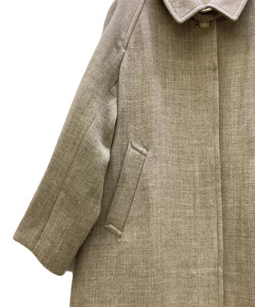 Gemini（ジェミニ）Gemini (ジェミニ) ステンカラーコート Whim Gazetteオリジナルブランド ベージュ サイズ:Freeの古着・服飾アイテム