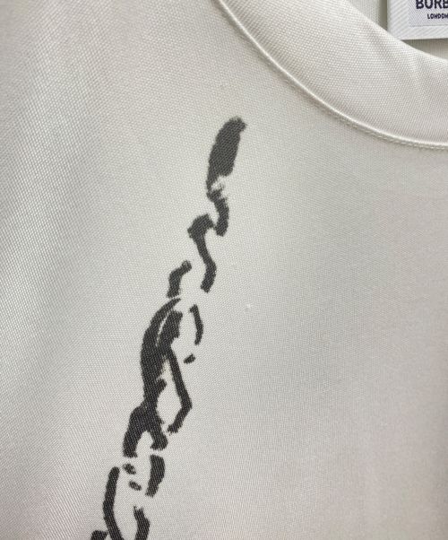 BURBERRY LONDON（バーバリーロンドン）BURBERRY LONDON (バーバリーロンドン) ユニコーンプリントTシャツ ホワイト サイズ:XXSの古着・服飾アイテム