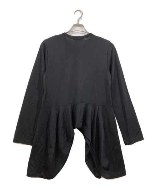 COMME des GARCONS（コムデギャルソン）COMME des GARCONS (コムデギャルソン) アシンメトリーカットソー ブラック サイズ:Sの古着・服飾アイテム