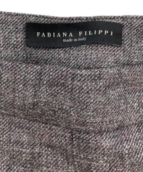 Fabiana Filippi（ファビアナフィリッピ）Fabiana Filippi (ファビアナフィリッピ) ワイドパンツ グレー サイズ:36の古着・服飾アイテム