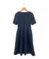 CELFORD (セルフォード) ハーフスリーブポンチワンピース ネイビー サイズ:36：5000円
