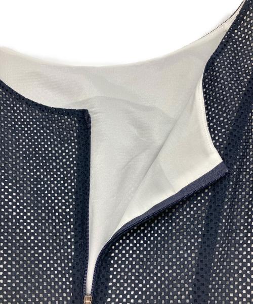 FOXEY（フォクシー）FOXEY (フォクシー) スクエアカットレースドレス ネイビー サイズ:40の古着・服飾アイテム