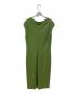 MaxMara (マックスマーラ) フレンチスリーブワンピース グリーン サイズ:40：8000円