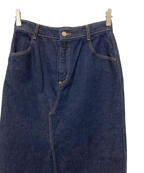 journal standard L'essage（ジャーナルスタンダード レサージュ）journal standard L'essage (ジャーナルスタンダード レサージュ) 12.5OZデニム スリットスカート インディゴ サイズ:36の古着・服飾アイテム