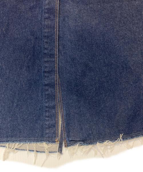 journal standard L'essage（ジャーナルスタンダード レサージュ）journal standard L'essage (ジャーナルスタンダード レサージュ) 12.5OZデニム スリットスカート インディゴ サイズ:36の古着・服飾アイテム