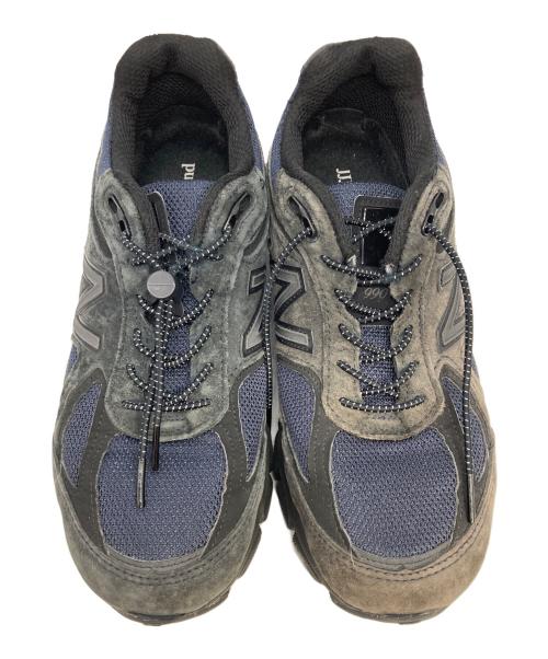 NEW BALANCE（ニューバランス）NEW BALANCE (ニューバランス) JJJJound (ジョウンド) スニーカー ネイビー サイズ: 24の古着・服飾アイテム
