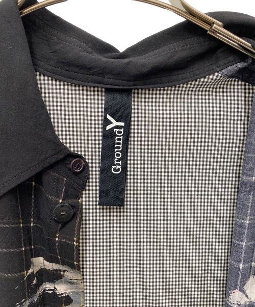 GROUND Y（グラウンドワイ）GROUND Y (グラウンドワイ) Classic Shirt doll ブラック サイズ:3の古着・服飾アイテム