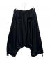 s'yte (サイト) サルエルパンツ ブラック サイズ:3：8000円