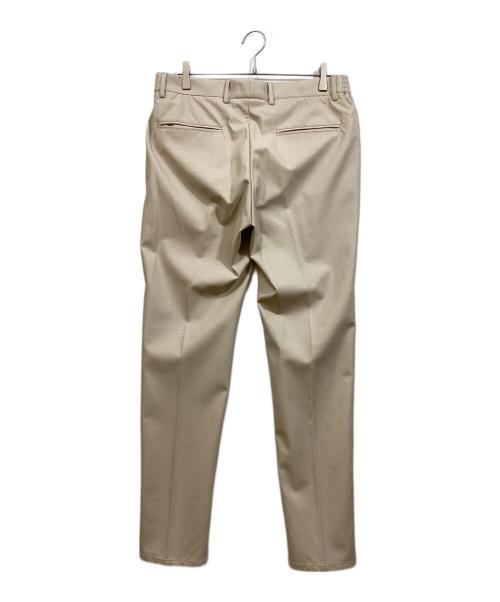 giab's ARCHIVIO（ジャブス アルキヴィオ）giab's ARCHIVIO (ジャブス アルキヴィオ) シンセティックレザー ノープリーツ リラックスパンツ ベージュ サイズ:50の古着・服飾アイテム