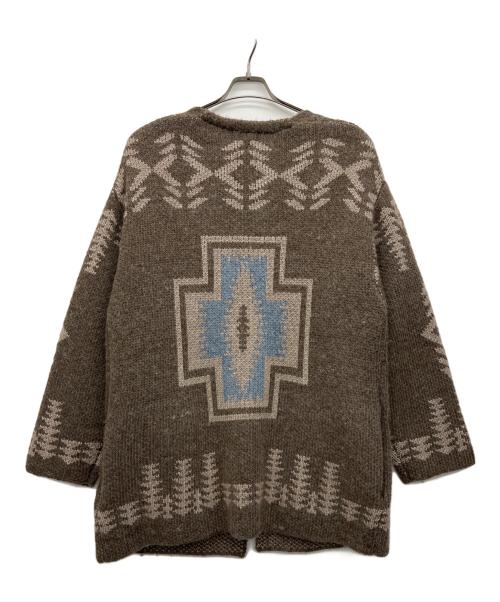 PENDLETON（ペンドルトン）PENDLETON (ペンドルトン) BEAMS Lights (ビームスライト) 別注 トグル カーディガン ベージュ サイズ:Lの古着・服飾アイテム