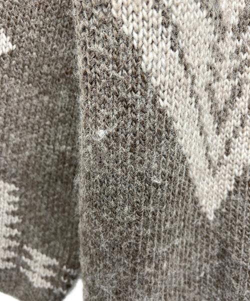 PENDLETON（ペンドルトン）PENDLETON (ペンドルトン) BEAMS Lights (ビームスライト) 別注 トグル カーディガン ベージュ サイズ:Lの古着・服飾アイテム