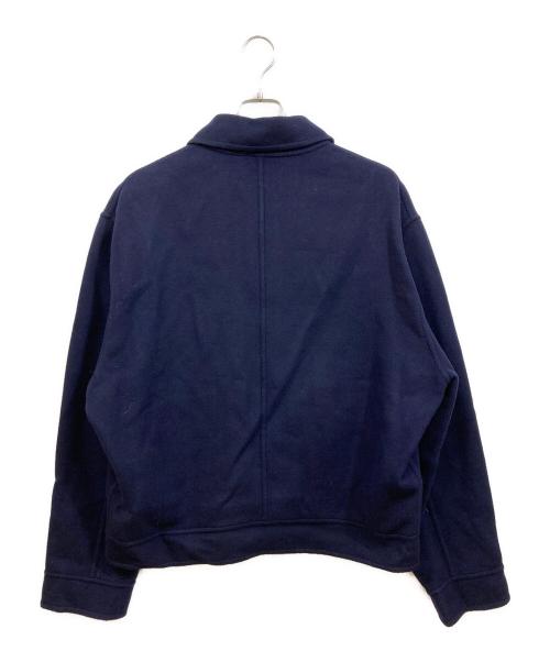 AMI Alexandre Mattiussi（アミアレクサンドルマテュッシ）AMI Alexandre Mattiussi (アミアレクサンドルマテュッシ) BOXY FIT DOUBLE FACE JACKET ネイビー サイズ:XLの古着・服飾アイテム