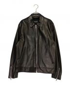 1piu1uguale3×野口強ウノピュウノウグァーレトレ×ノグチツヨシ）の古着「SINGLE RIDERS JACKET」｜ブラック