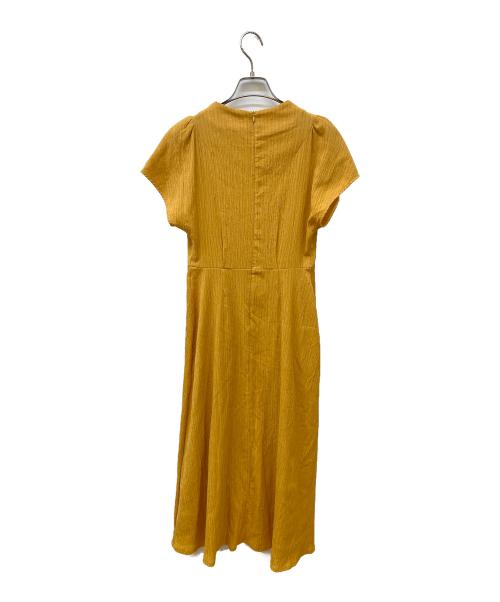 UNTITLED（アンタイトル）UNTITLED (アンタイトル) 楊柳ジャージワンピース オレンジ サイズ:1の古着・服飾アイテム