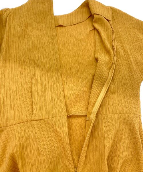 UNTITLED（アンタイトル）UNTITLED (アンタイトル) 楊柳ジャージワンピース オレンジ サイズ:1の古着・服飾アイテム