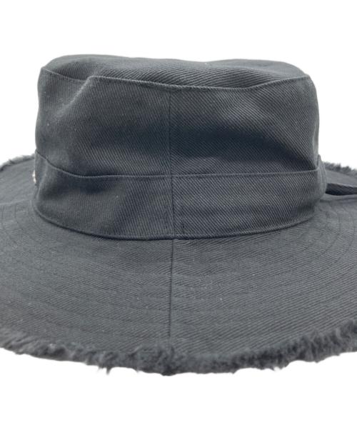 jacquemus（ジャックムス）JACQUEMUS (ジャックムス) バケットハット ブラック サイズ:58の古着・服飾アイテム