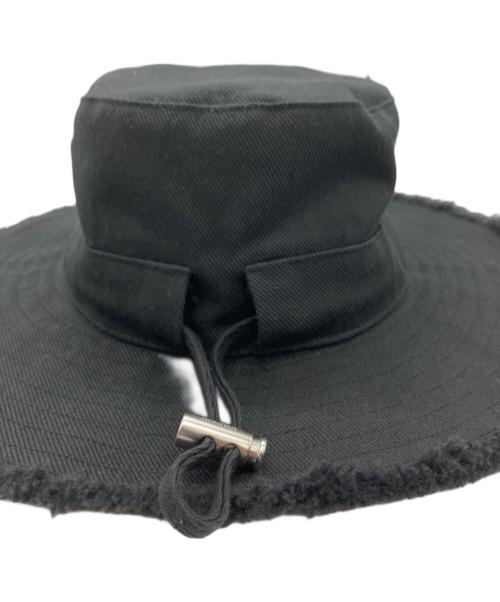 jacquemus（ジャックムス）JACQUEMUS (ジャックムス) バケットハット ブラック サイズ:58の古着・服飾アイテム
