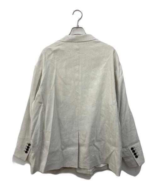 journal standard luxe（ジャーナルスタンダード ラックス）journal standard luxe (ジャーナルスタンダード リュクス) FEB/オーバーサイズテーラードジャケット ナチュラル サイズ:FREEの古着・服飾アイテム