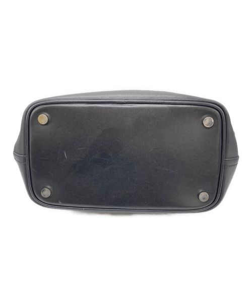 ALEXANDER WANG（アレキサンダー・ワン）ALEXANDER WANG (アレキサンダーワン) キャンバスレザートートバッグ ブラックの古着・服飾アイテム