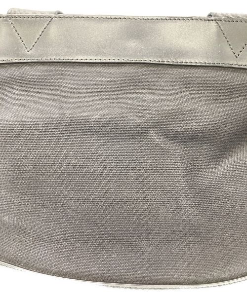 ALEXANDER WANG（アレキサンダー・ワン）ALEXANDER WANG (アレキサンダーワン) キャンバスレザートートバッグ ブラックの古着・服飾アイテム