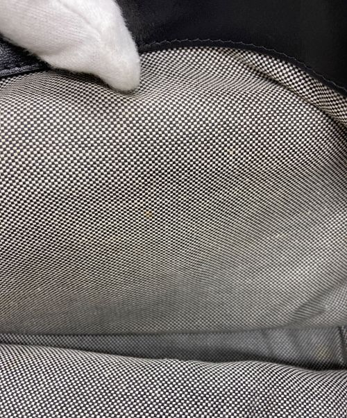 ALEXANDER WANG（アレキサンダー・ワン）ALEXANDER WANG (アレキサンダーワン) キャンバスレザートートバッグ ブラックの古着・服飾アイテム